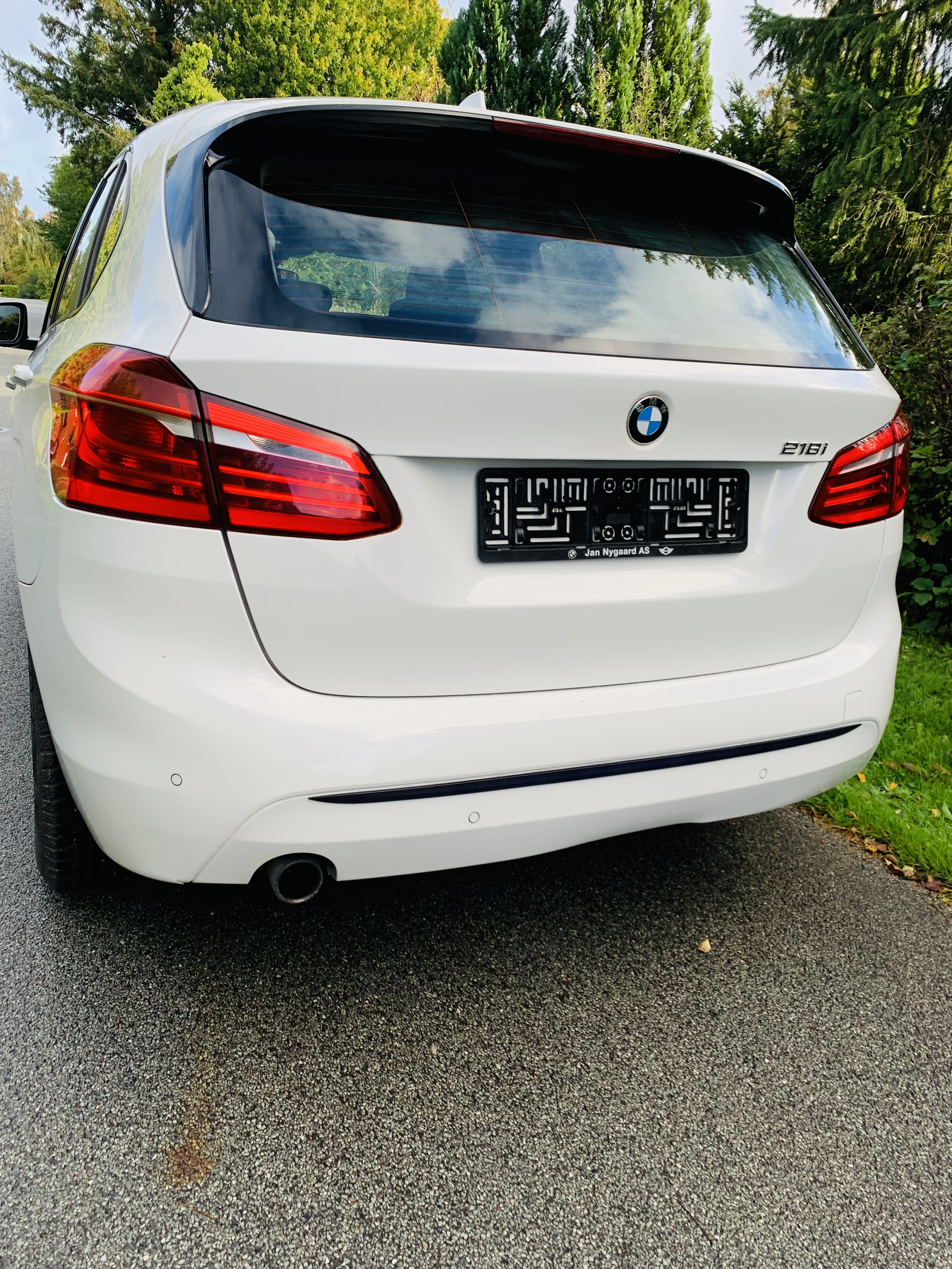 Hvid BMW 2-Serie fra 2014