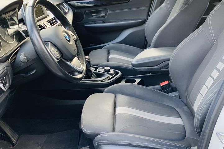 Hvid BMW 2-Serie fra 2014