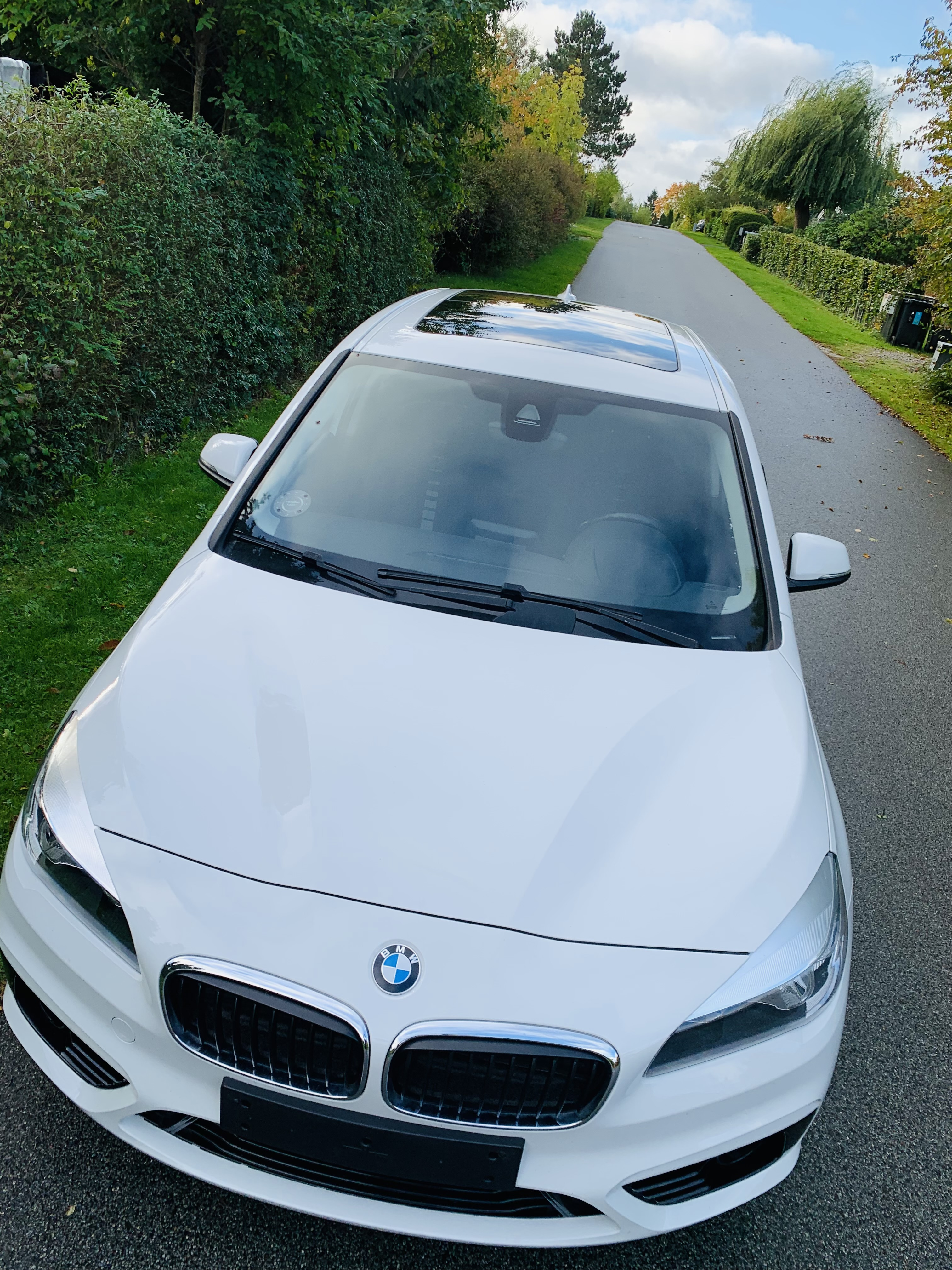 Hvid BMW 2-Serie fra 2014