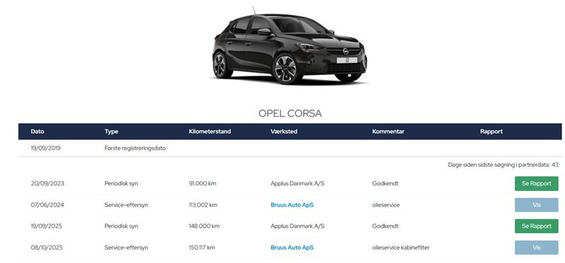 undefined Opel Corsa fra 2019