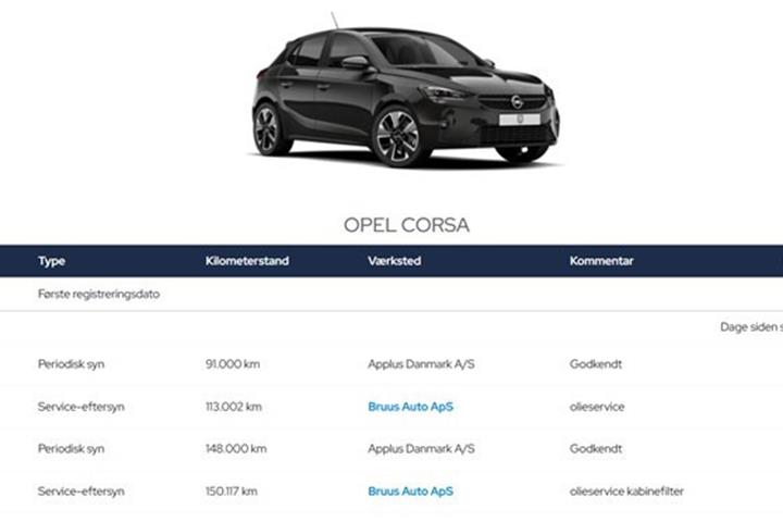 undefined Opel Corsa fra 2019