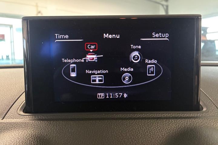 Grå Audi A3 fra 2014