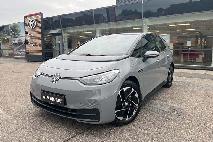 Grå VW ID.3 fra 2023