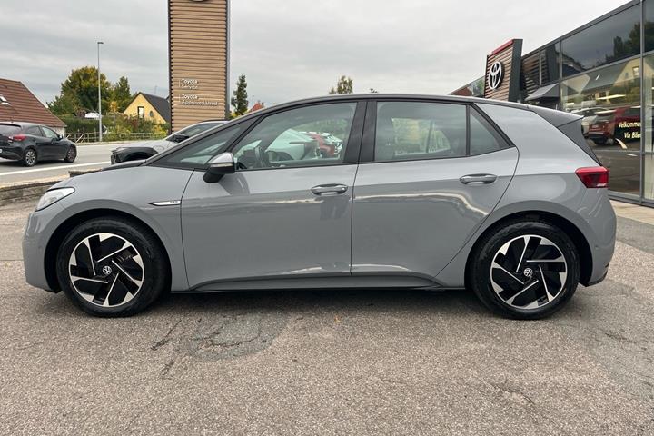 Grå VW ID.3 fra 2023