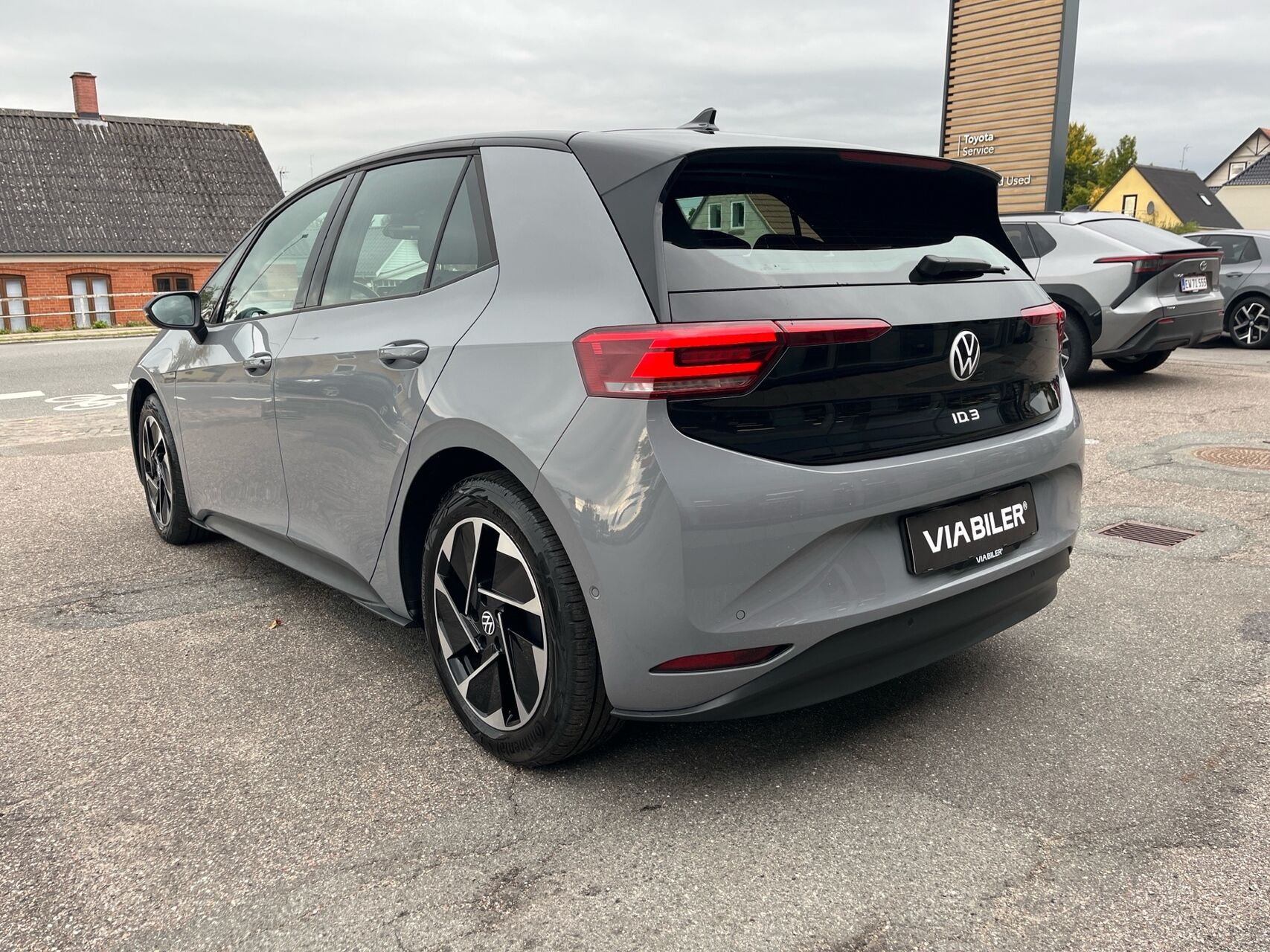 Grå VW ID.3 fra 2023