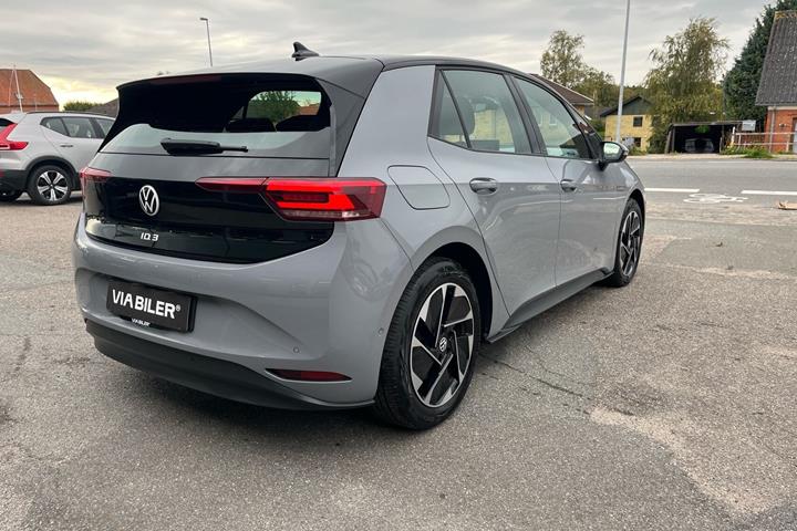 Grå VW ID.3 fra 2023