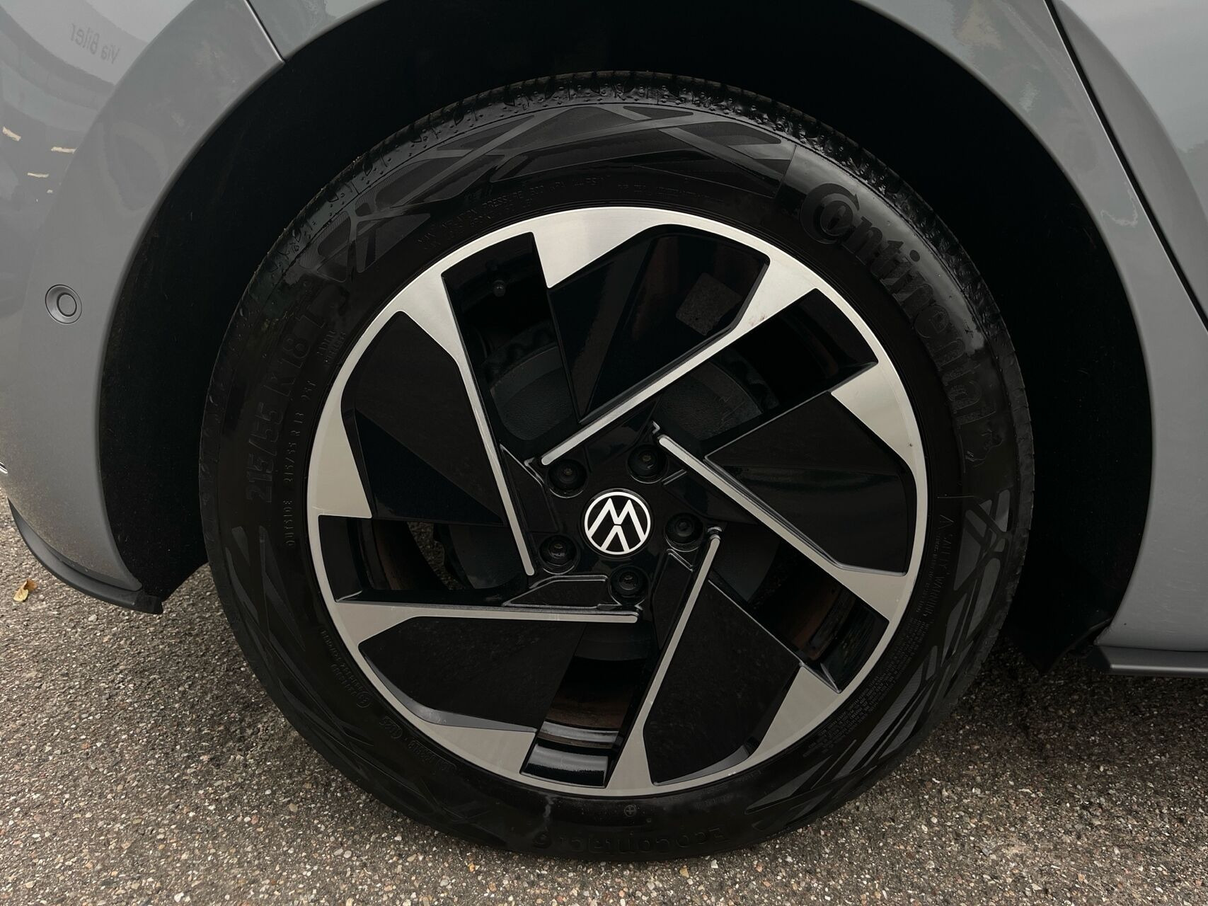 Grå VW ID.3 fra 2023