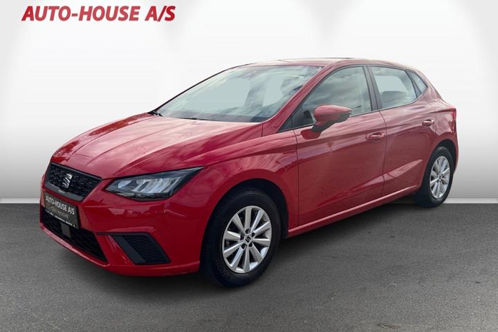 Rød Seat Ibiza fra 2024