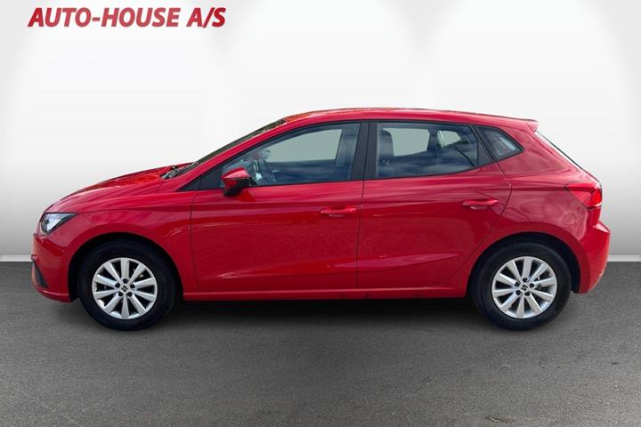 Rød Seat Ibiza fra 2024