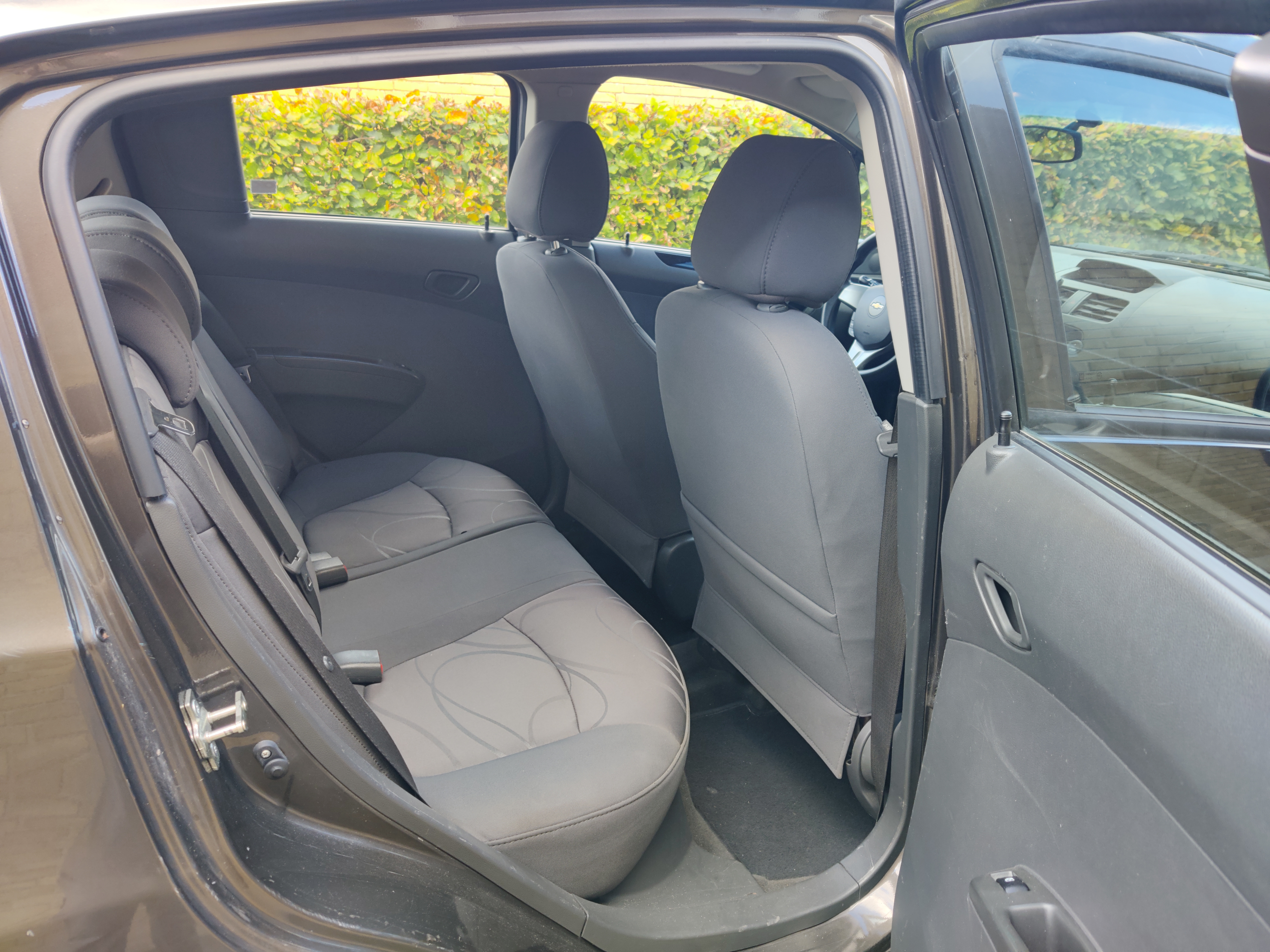 Brun Chevrolet Spark fra 2012