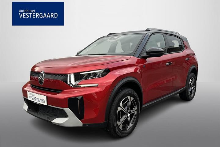 Rød Citroën e-C3 Aircross fra 2025