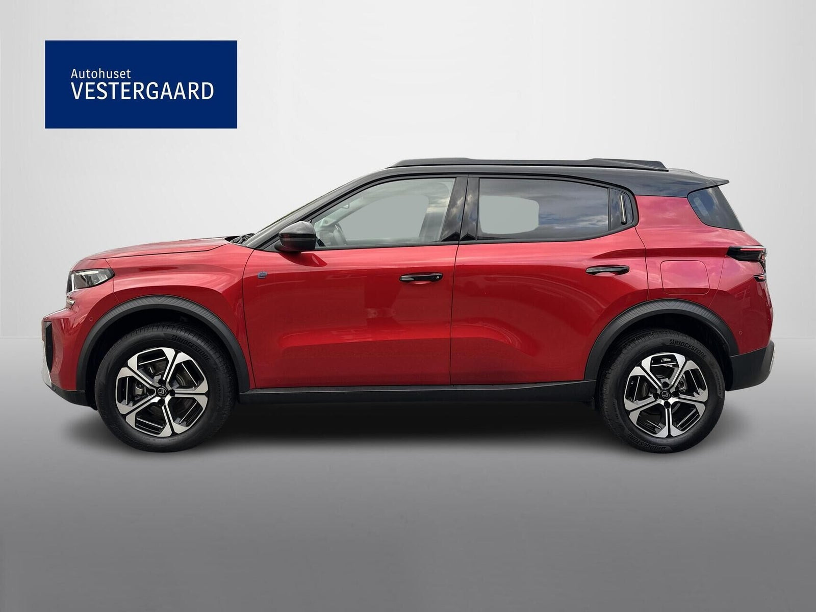 Rød Citroën e-C3 Aircross fra 2025