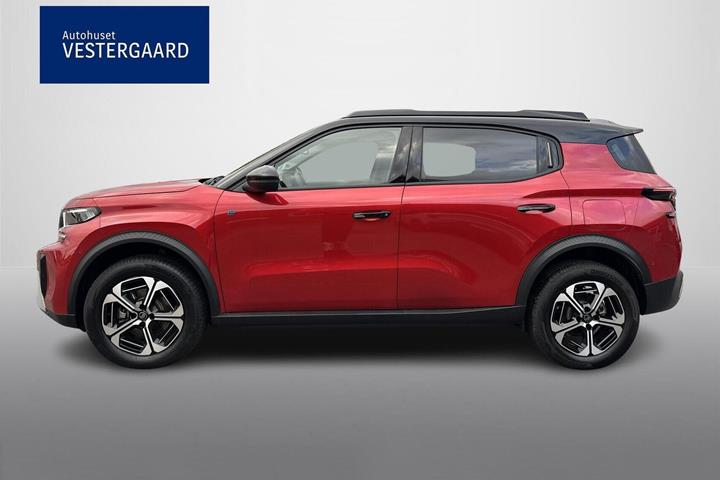 Rød Citroën e-C3 Aircross fra 2025