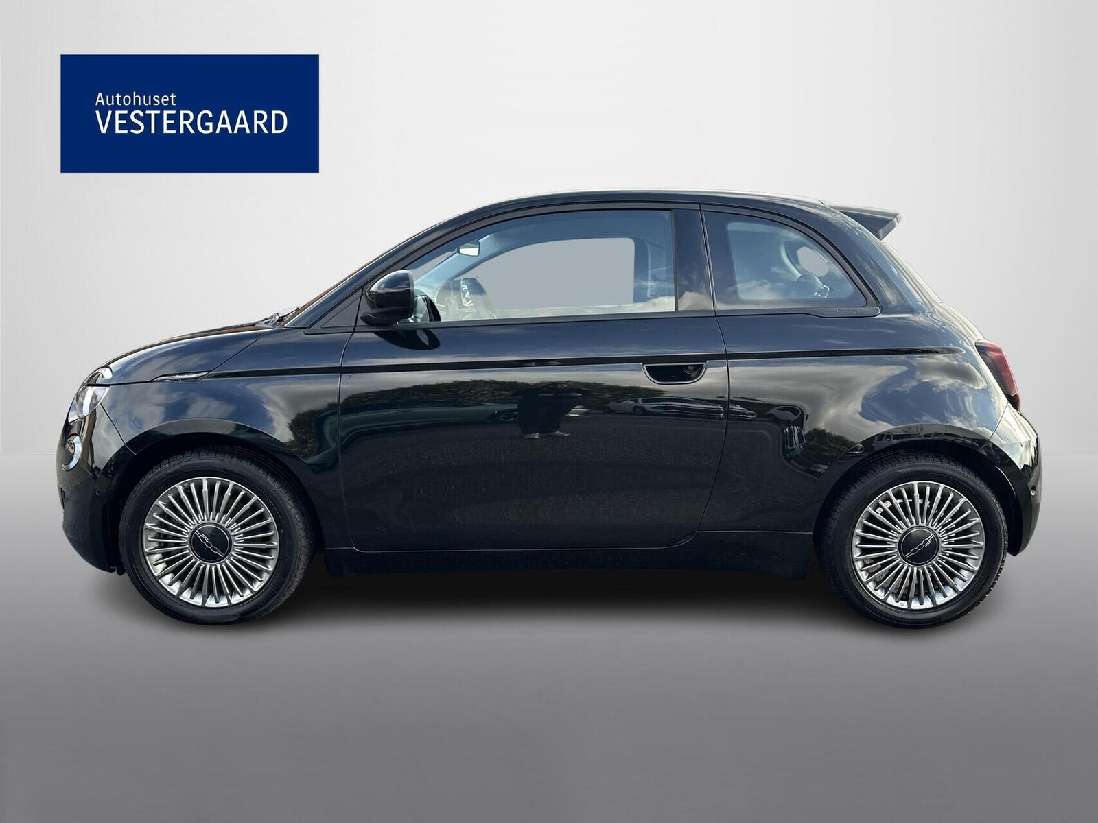 Sort Fiat 500e fra 2024