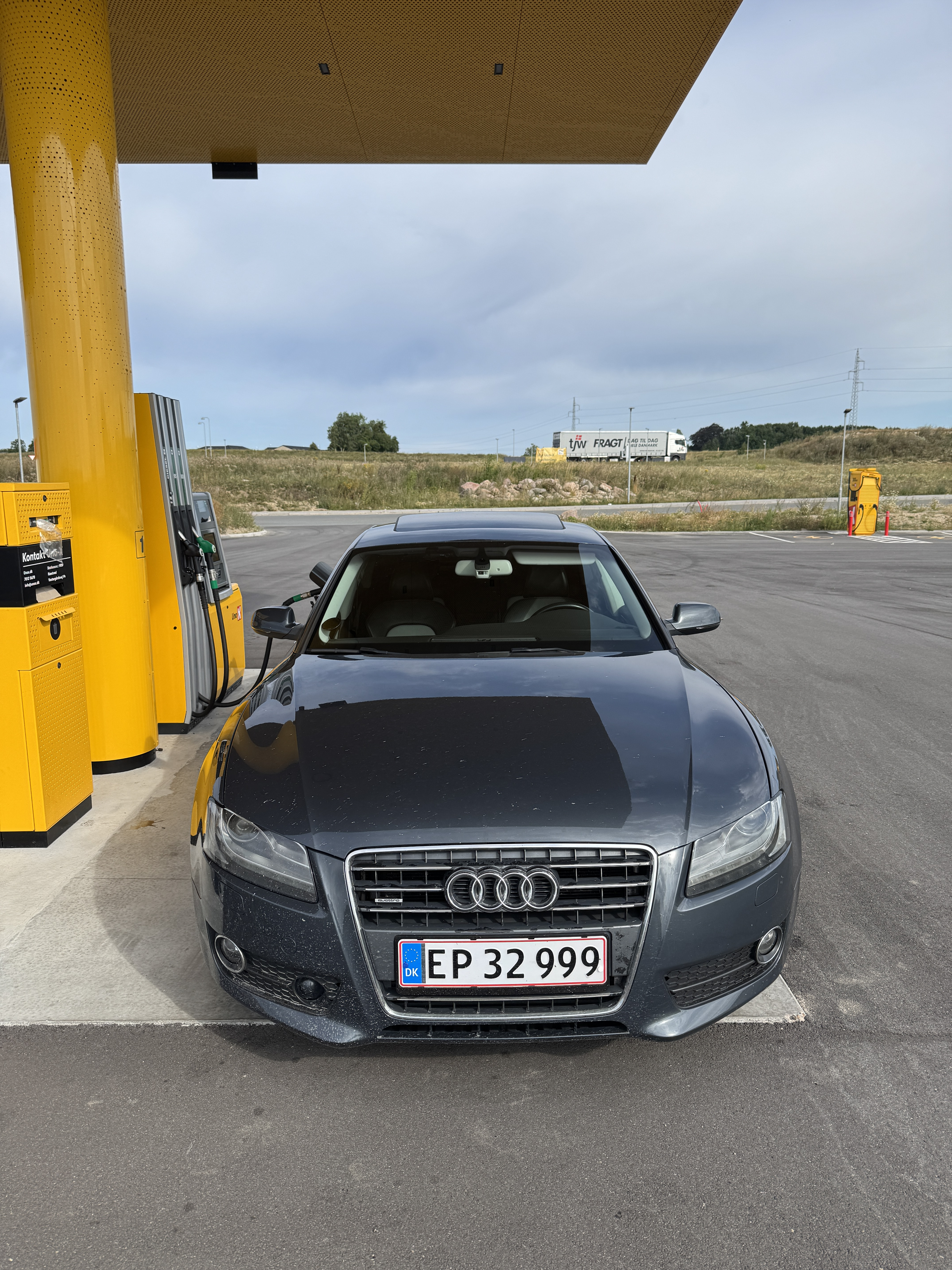 Grå Audi A5 Sportback fra 2010