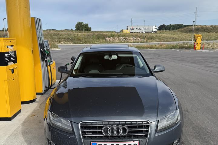 Grå Audi A5 Sportback fra 2010