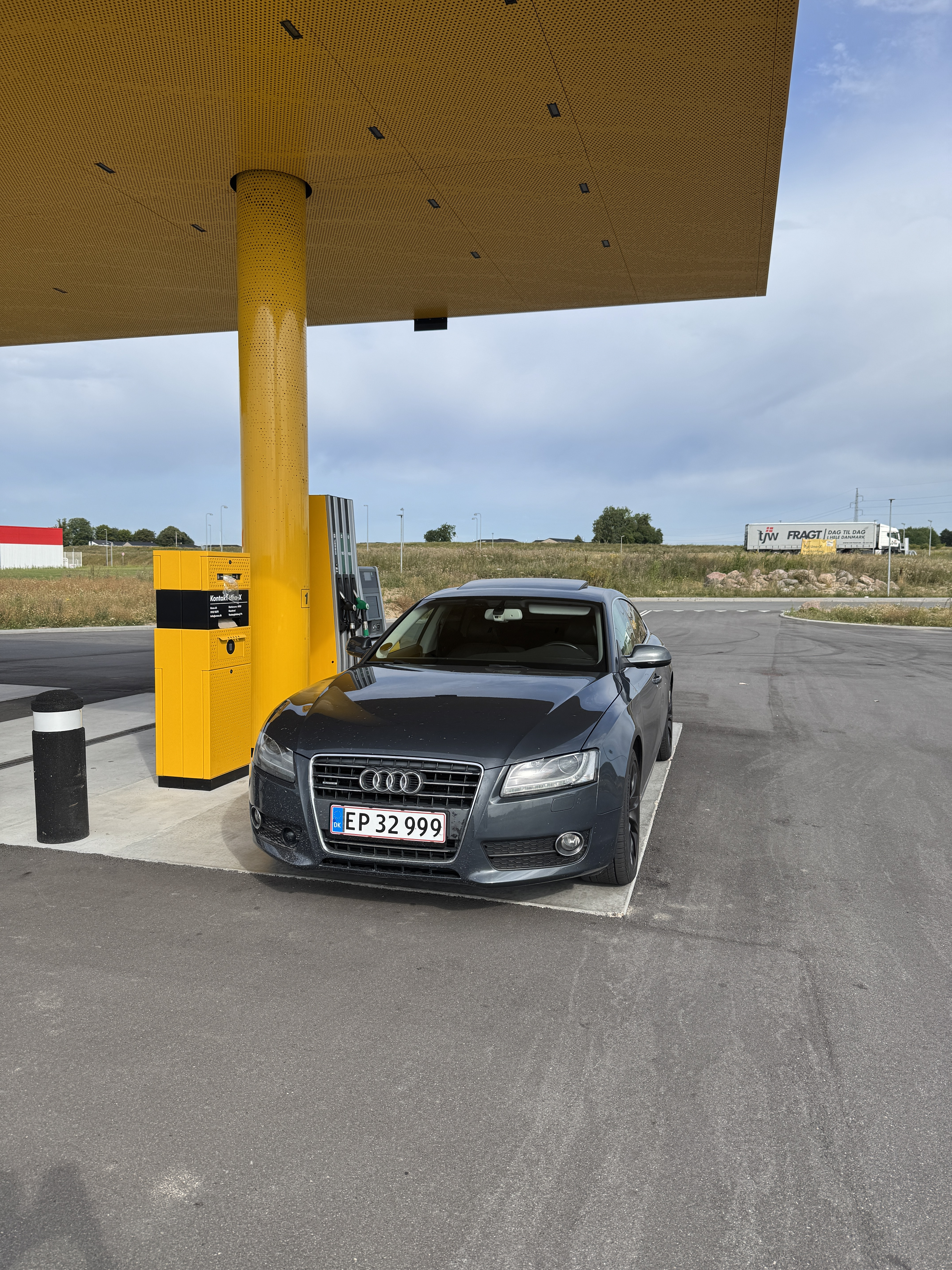 Grå Audi A5 Sportback fra 2010