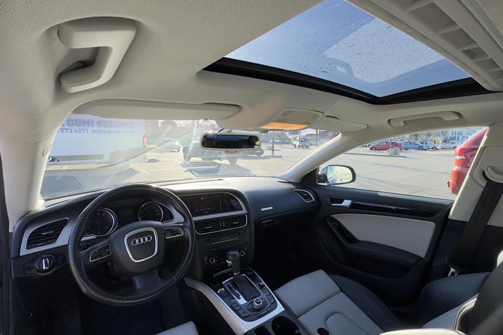 Grå Audi A5 Sportback fra 2010