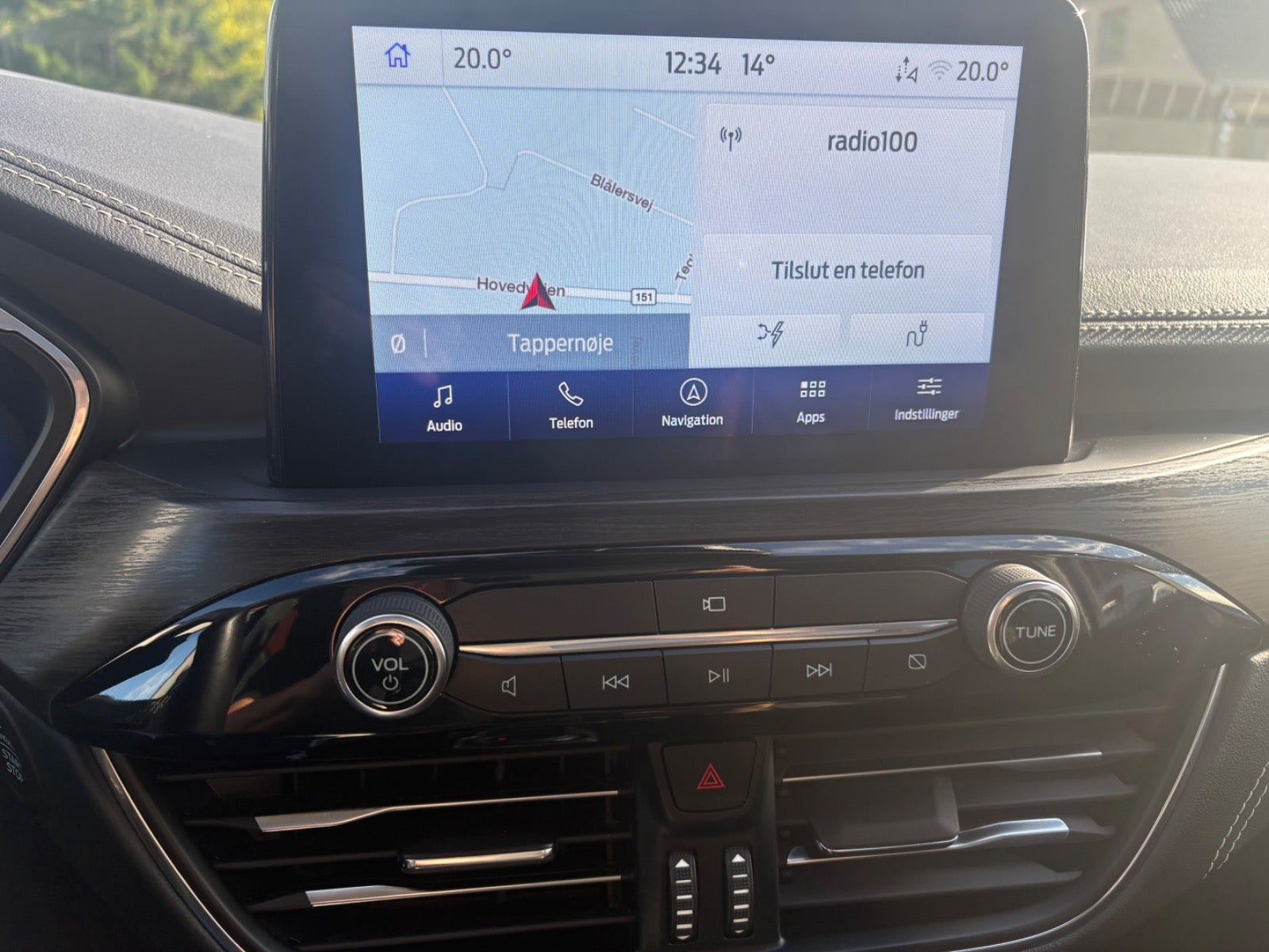 Sort Ford Kuga fra 2021