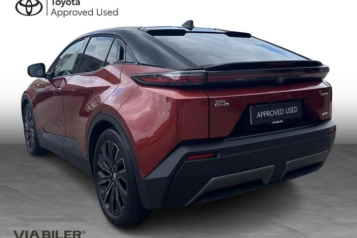 Blå Toyota C-HR+ fra 2026