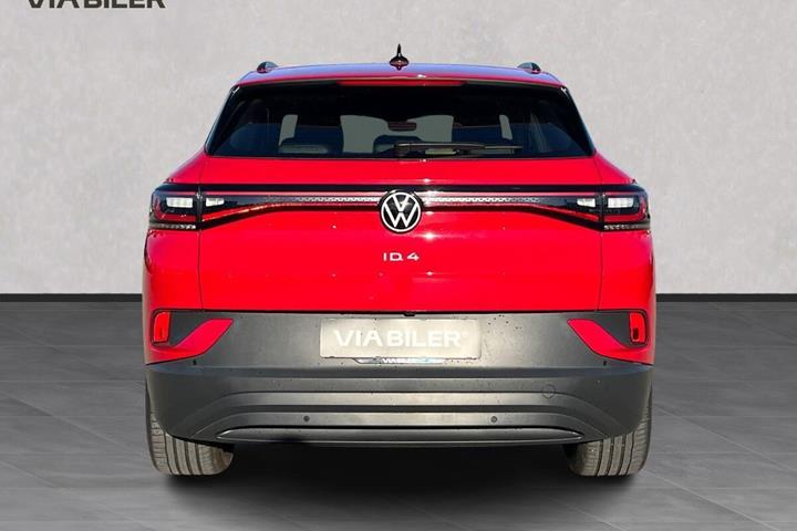Rød VW ID.4 fra 2023