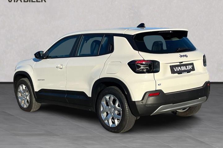 Hvid Jeep Avenger fra 2025