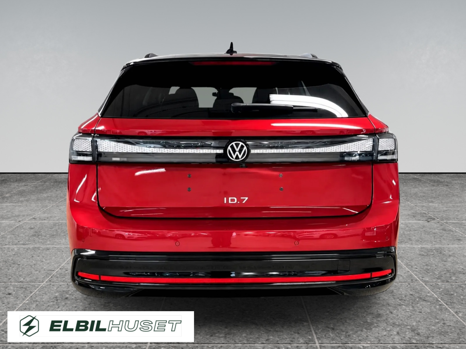 Rød VW ID.7 fra 2025
