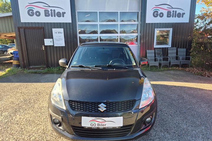 Grøn Suzuki Swift fra 2012