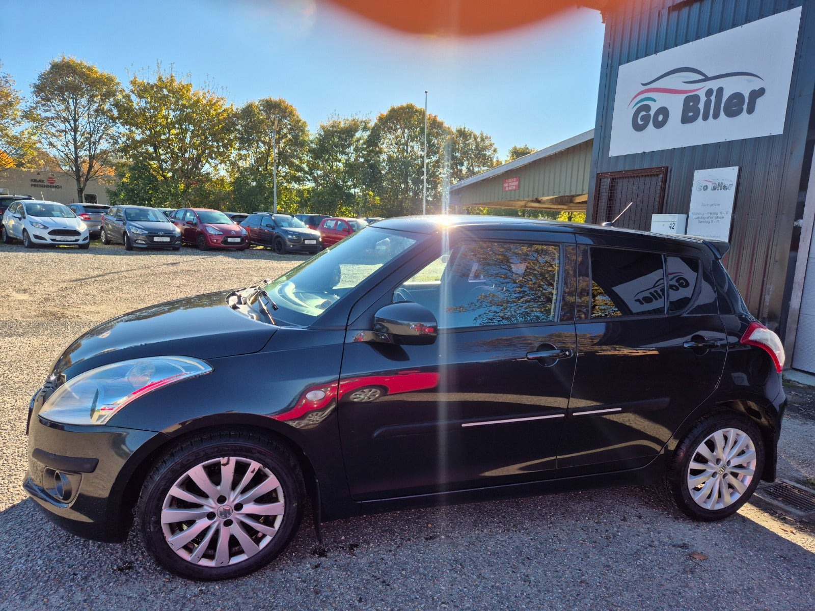 Grøn Suzuki Swift fra 2012
