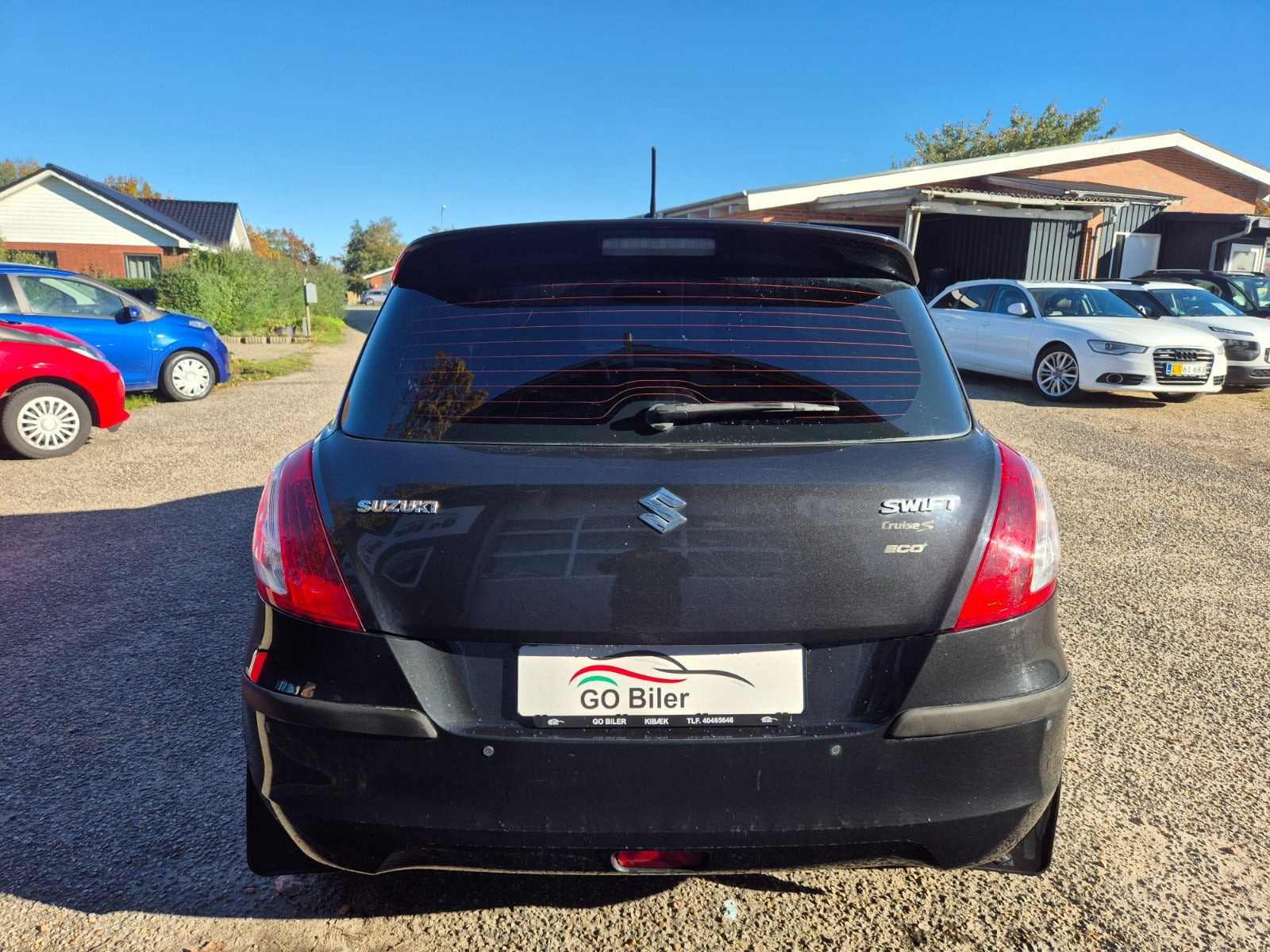 Grøn Suzuki Swift fra 2012