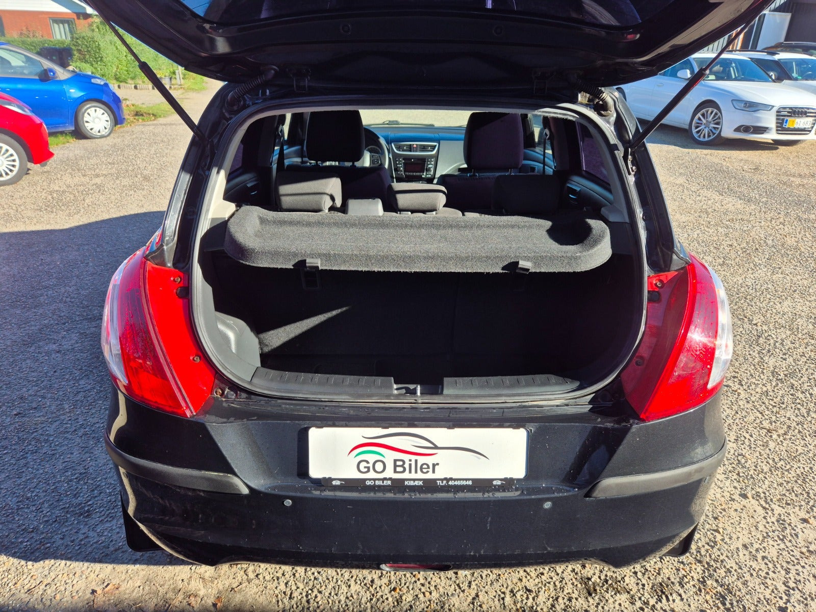 Grøn Suzuki Swift fra 2012