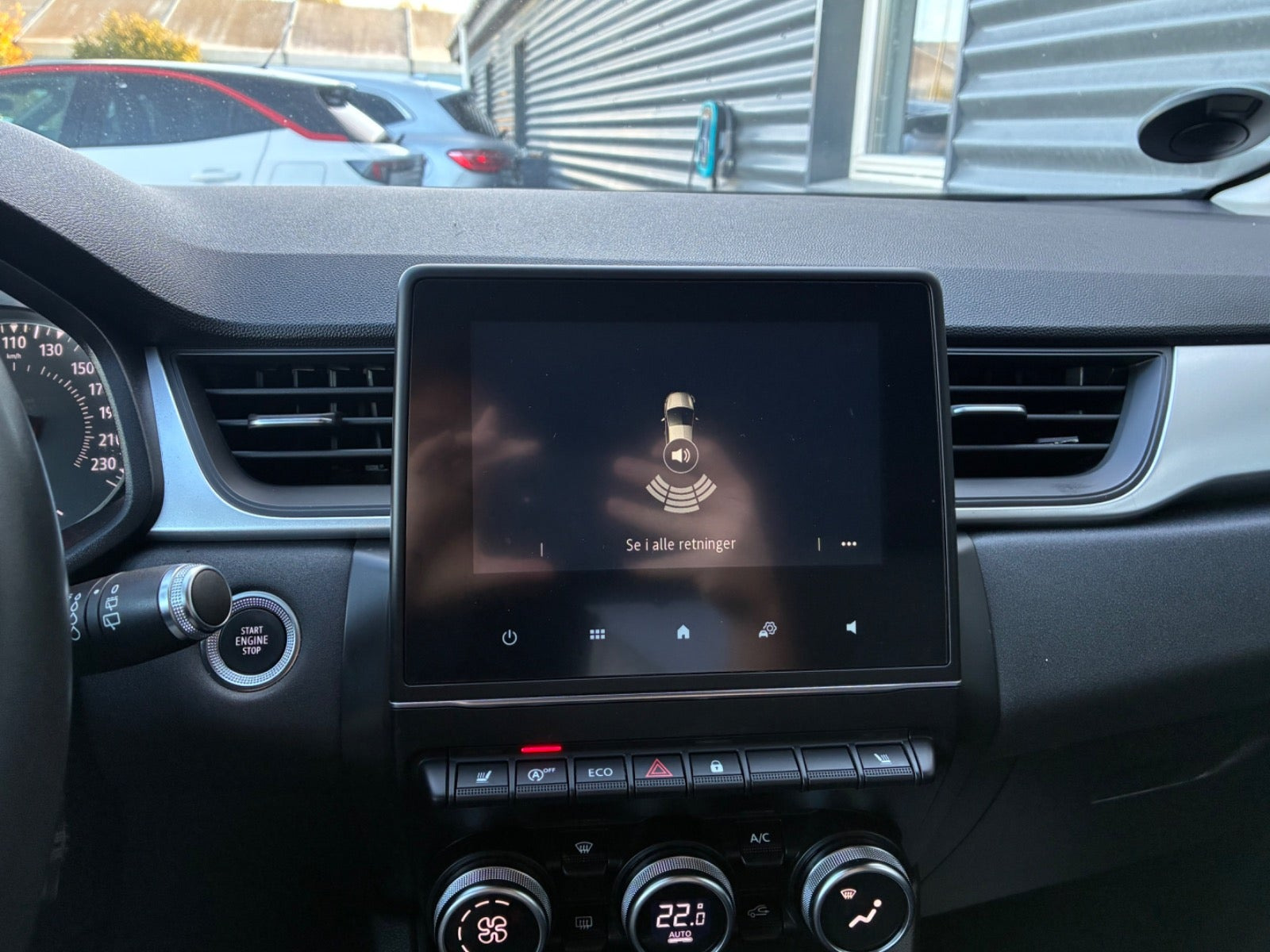 Sort Renault Captur fra 2021