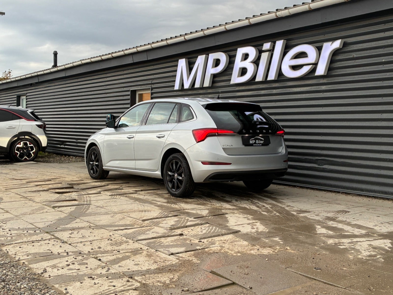 Sølv Skoda Scala fra 2019
