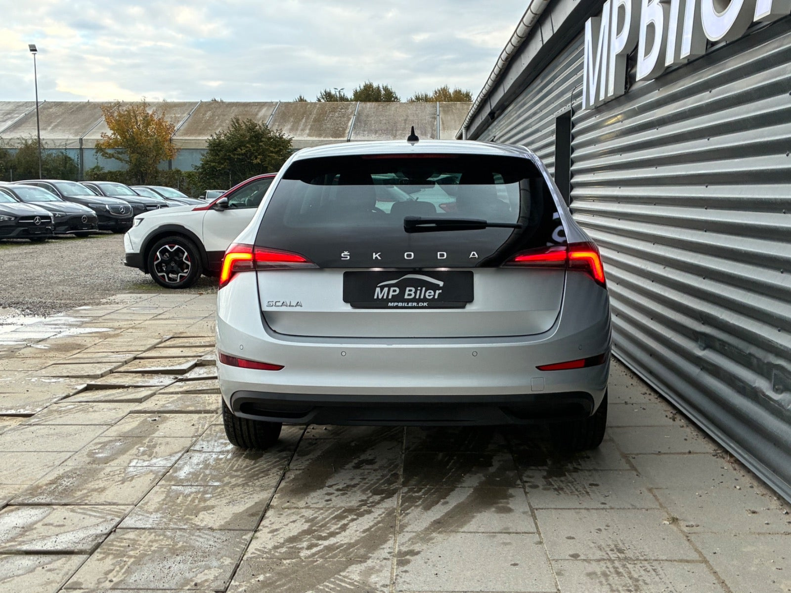 Sølv Skoda Scala fra 2019