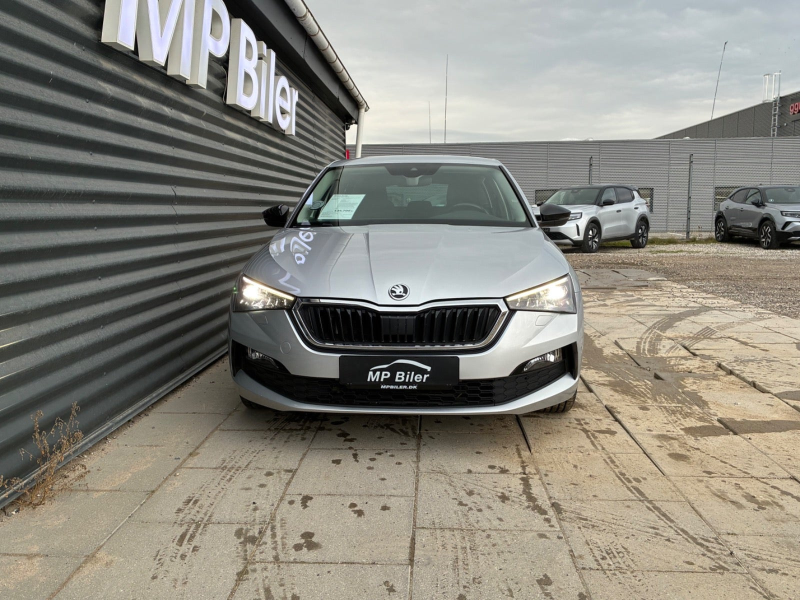 Sølv Skoda Scala fra 2019