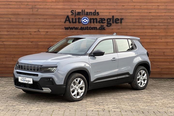 Grå Jeep Avenger fra 2025