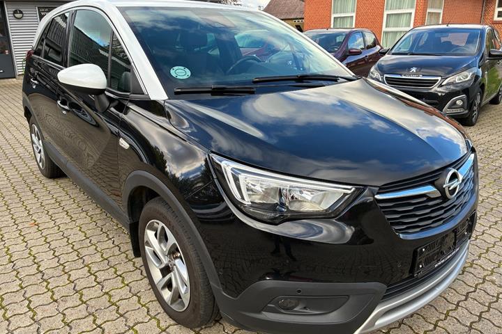 Sort Opel Crossland X fra 2018