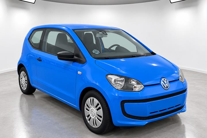 Blå VW UP! fra 2015