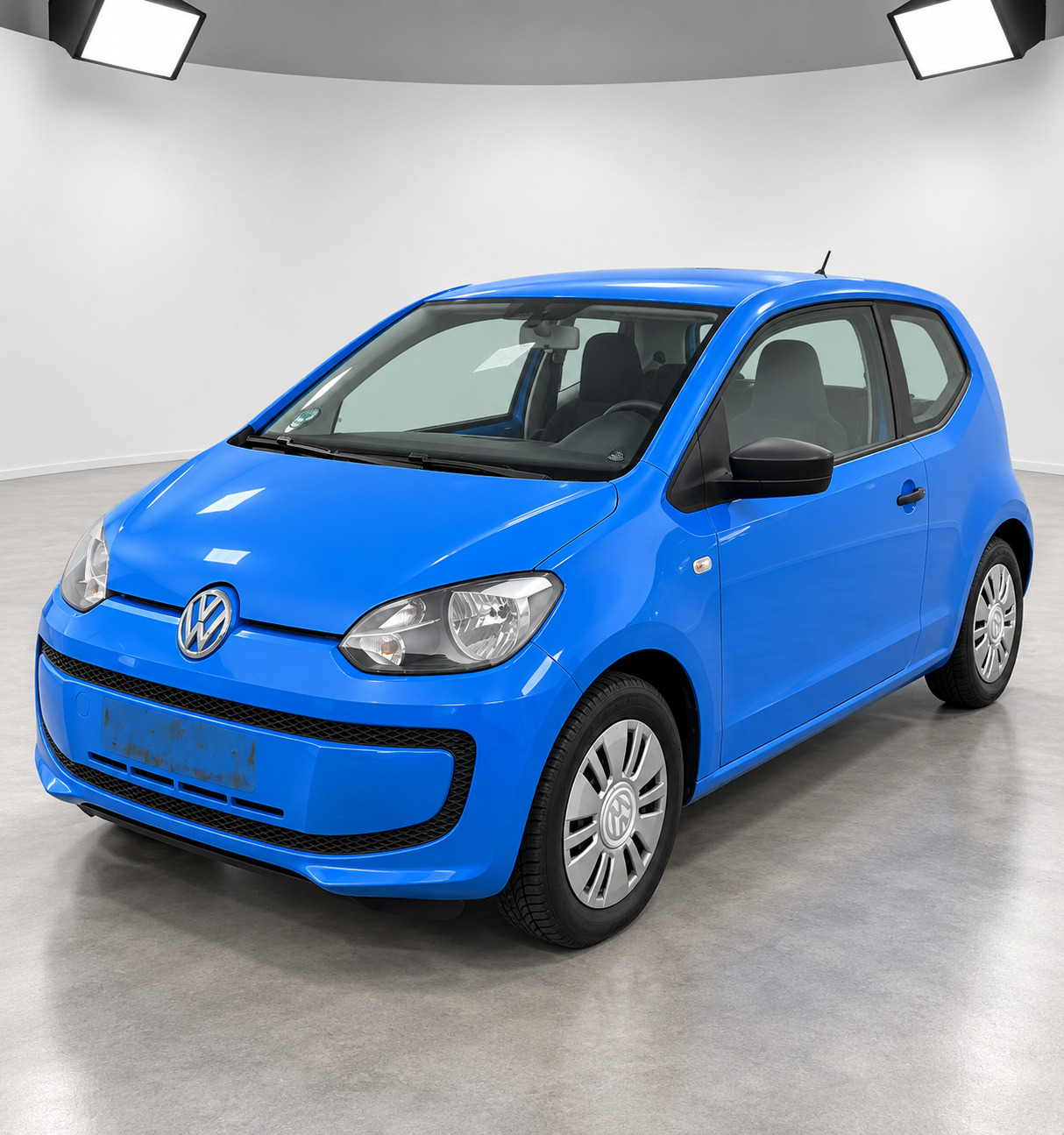 Blå VW UP! fra 2015