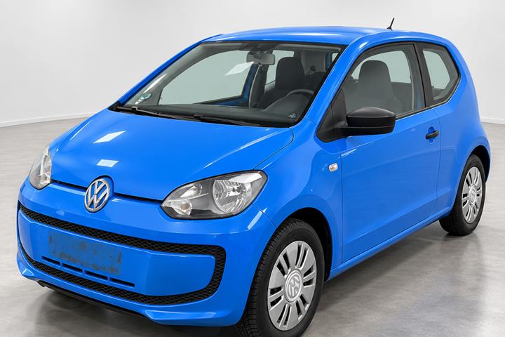 Blå VW UP! fra 2015