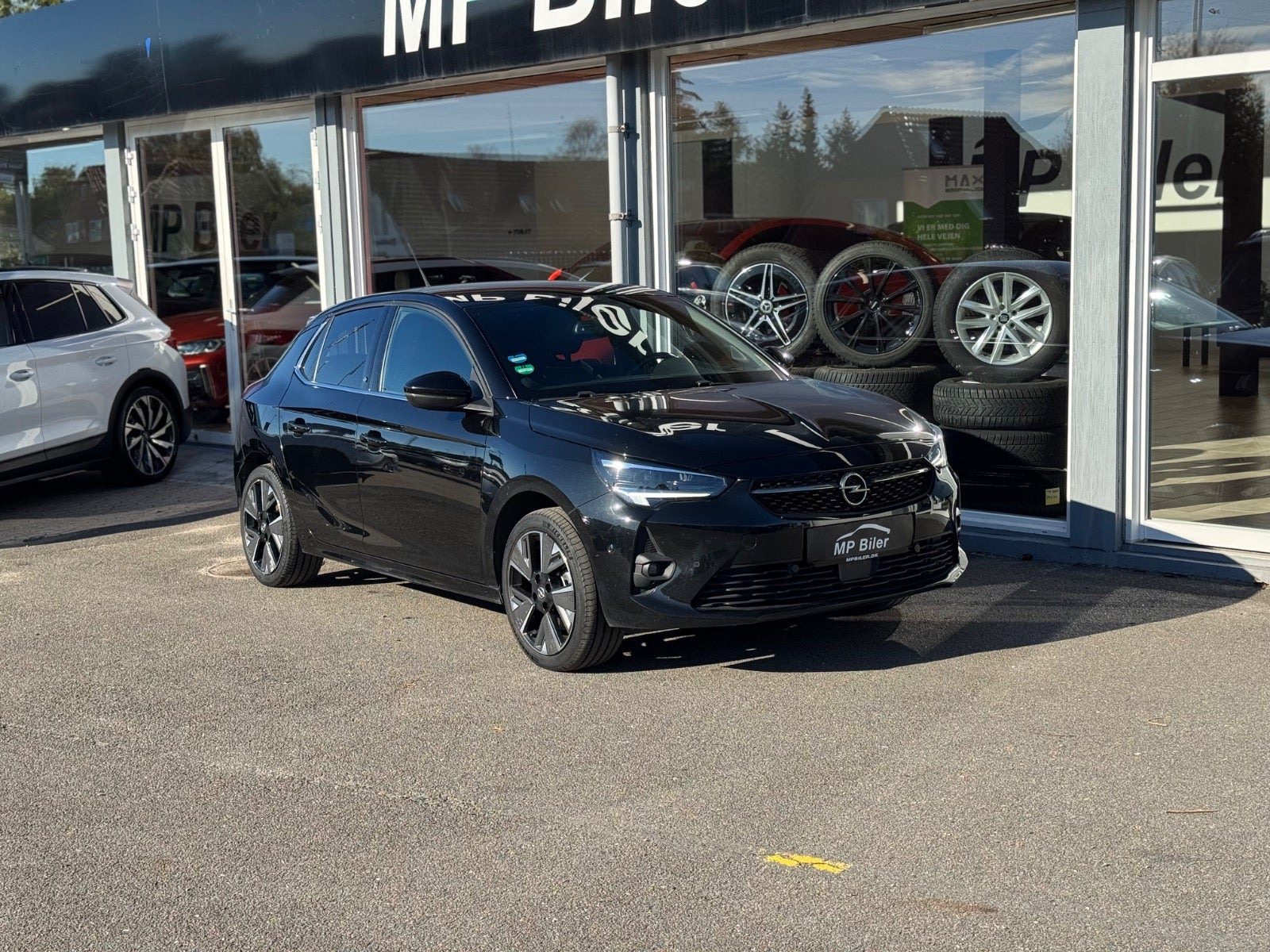 Sort Opel Corsa-e fra 2022