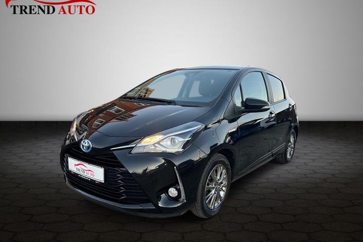 Sort Toyota Yaris fra 2018