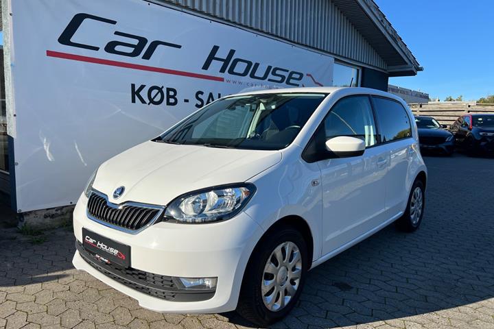 Hvid Skoda Citigo fra 2019