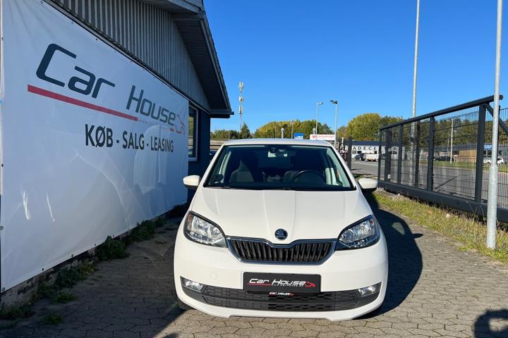 Hvid Skoda Citigo fra 2019
