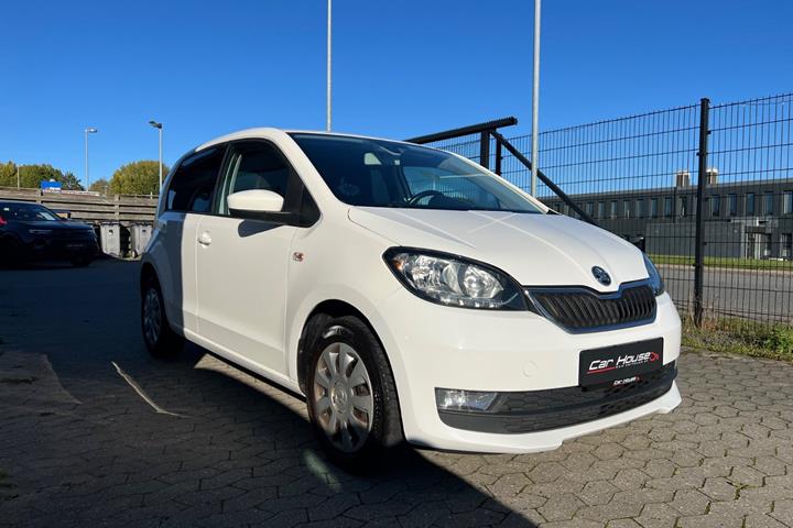 Hvid Skoda Citigo fra 2019