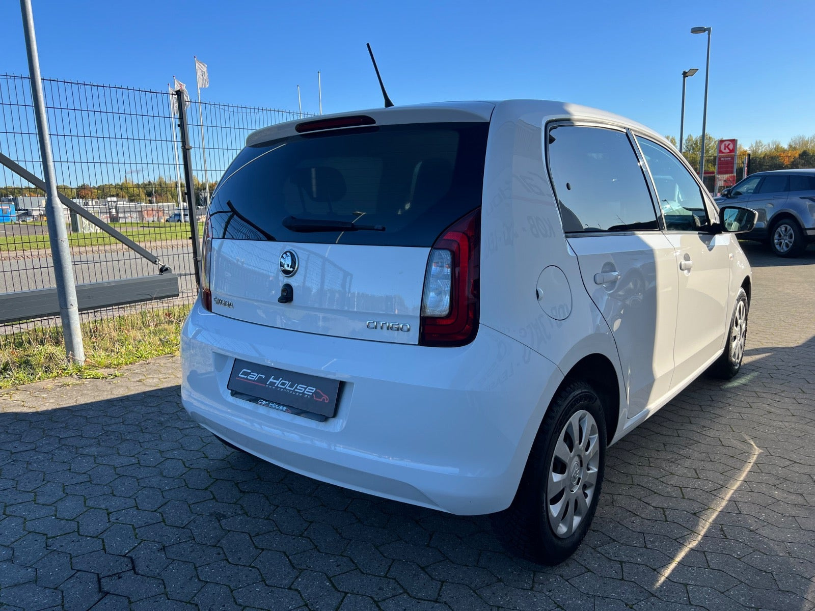 Hvid Skoda Citigo fra 2019
