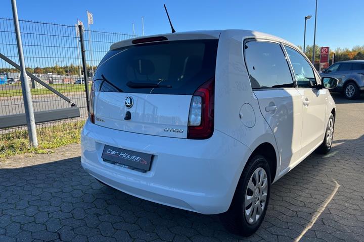 Hvid Skoda Citigo fra 2019