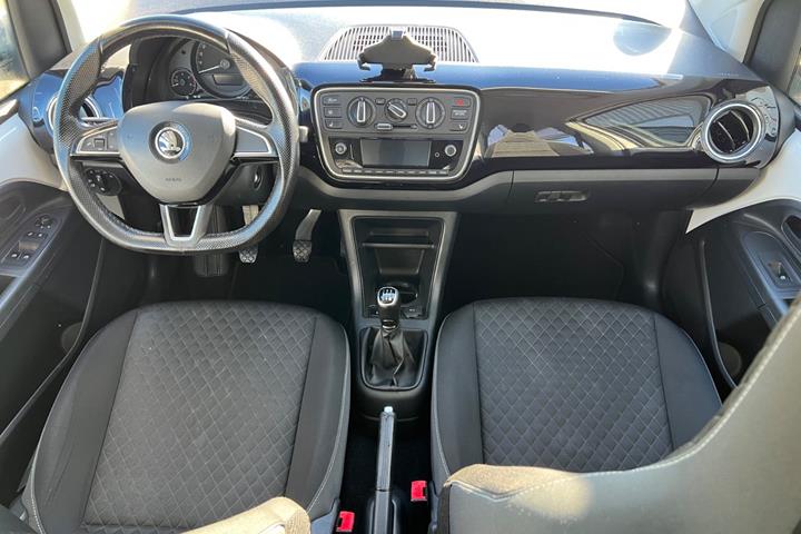 Hvid Skoda Citigo fra 2019
