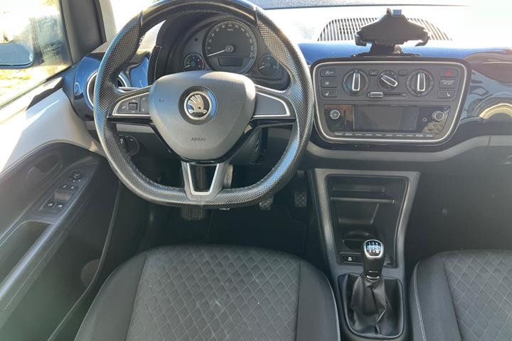 Hvid Skoda Citigo fra 2019