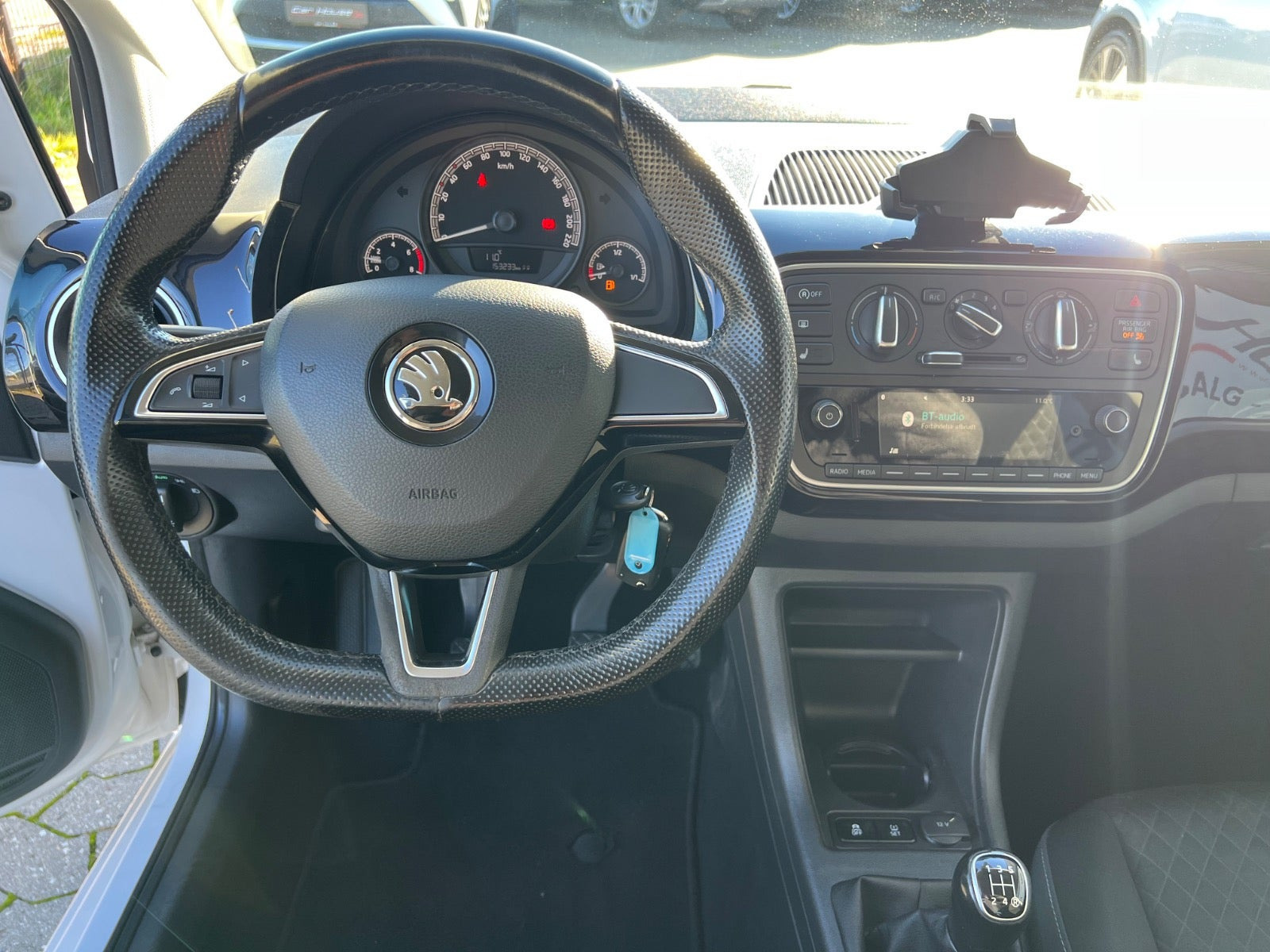 Hvid Skoda Citigo fra 2019